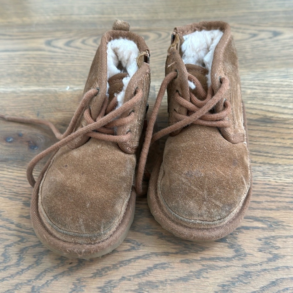 UGG Kids Brown Suede Boots